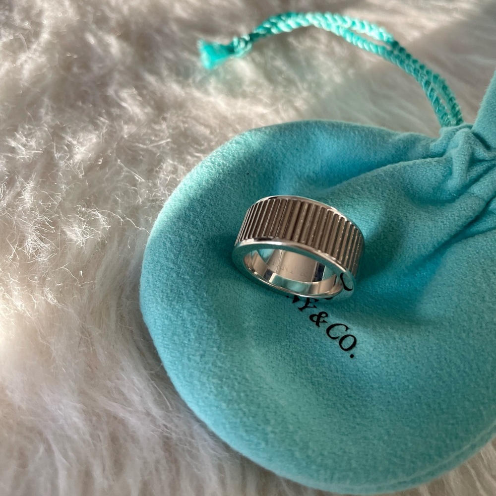 Tiffany and Co. Coin Edge Ring Size 5
